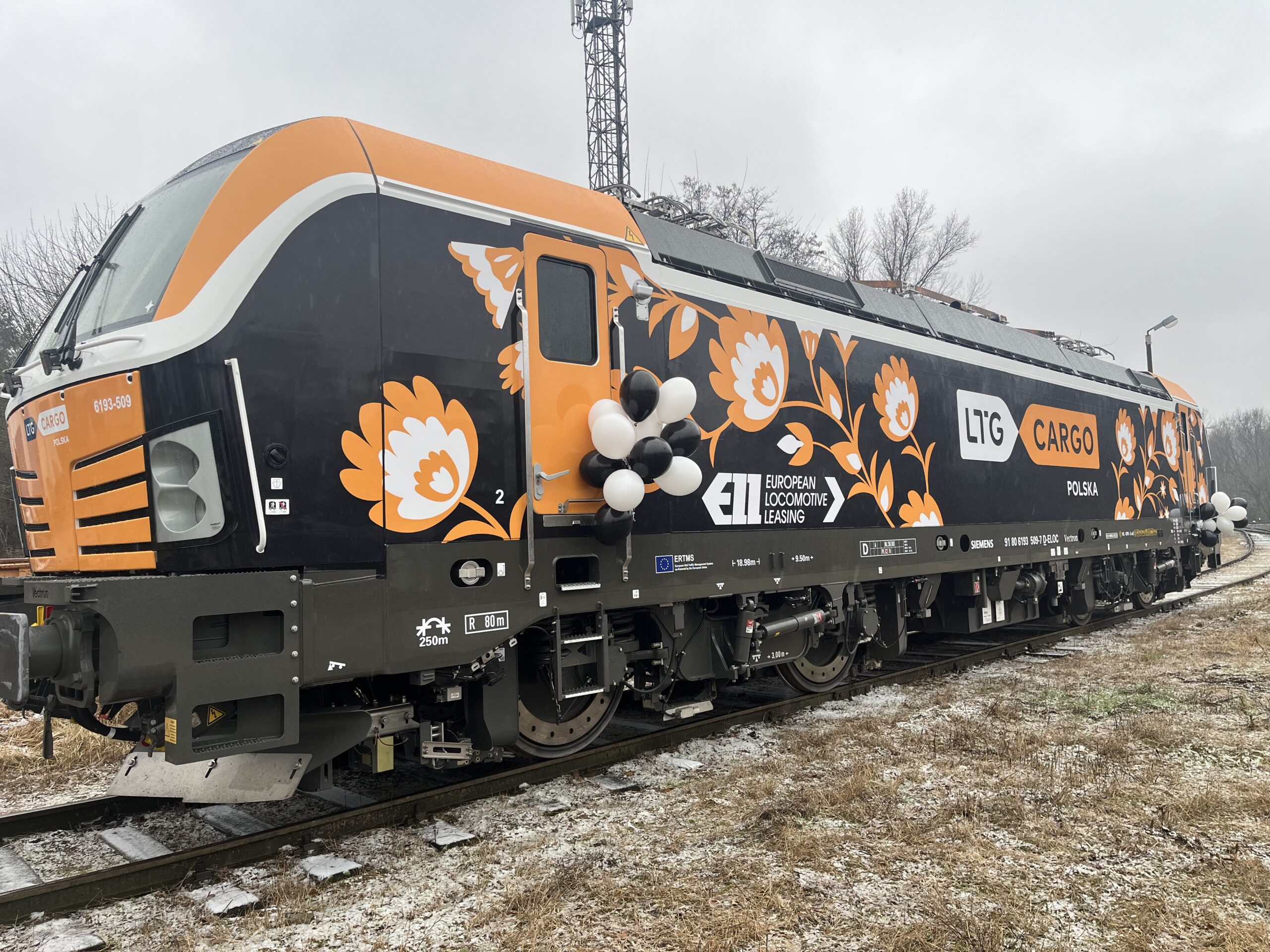 LTG Cargo Polska odebrała nową lokomotywę Siemens Vectron